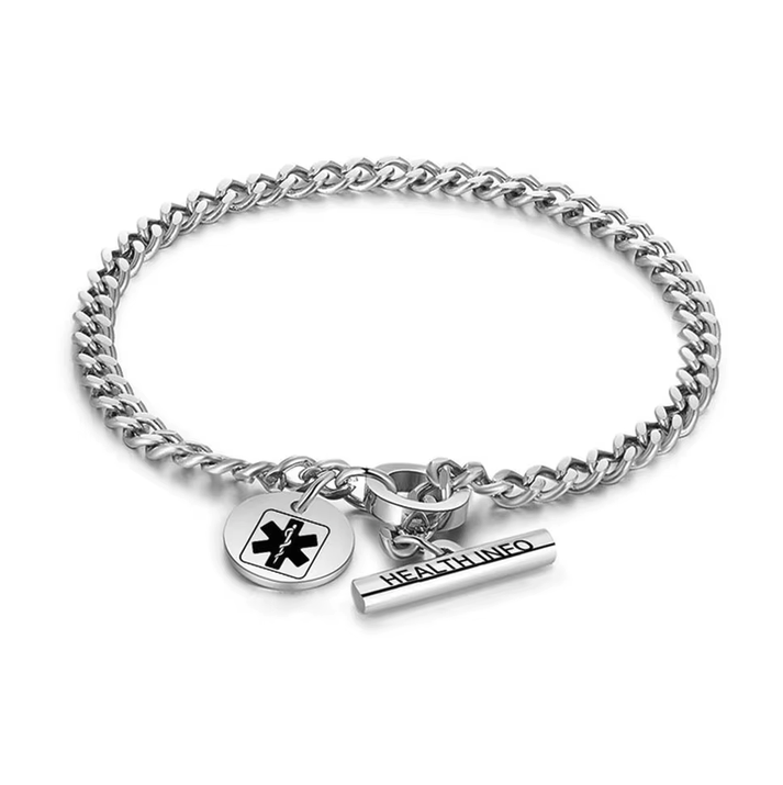 Pulsera con dije SafeID